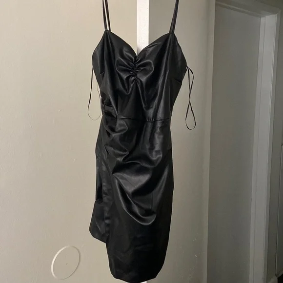 Zara | Dresses | Zara Faux Leather Dress | Poshmark Zara | Dresses | Zara Faux Leather Dress | Poshmark